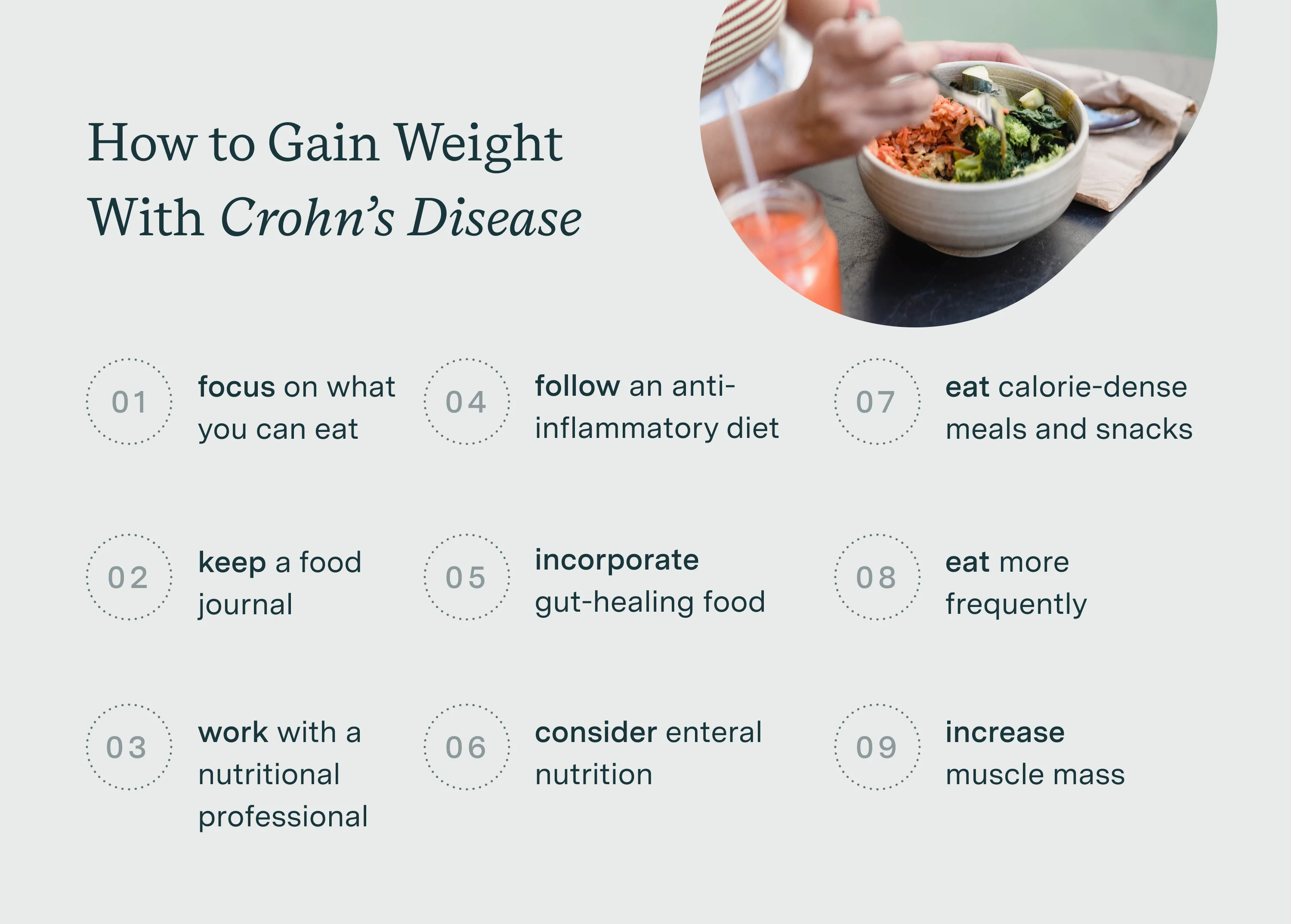 How To Gain Weight With Crohn's Disease 9 Tips For Managing Your Health
